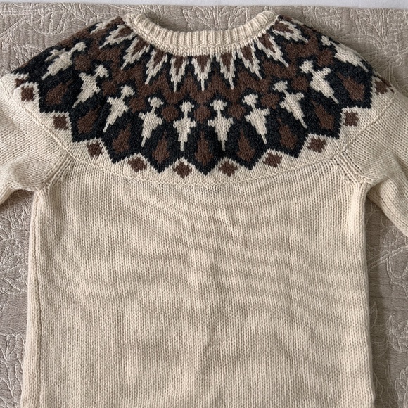 L.L Bean Fair Isle Sweater - Picture 2 of 4